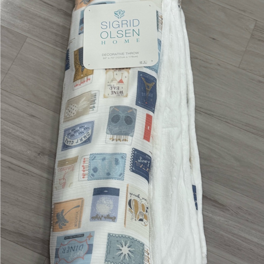 Sigrid Olsen Home Multicolor Decorative Throw